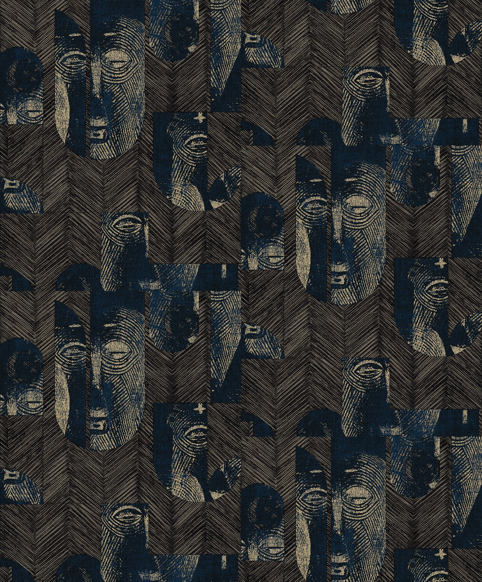 Masureel behang Mask Slate