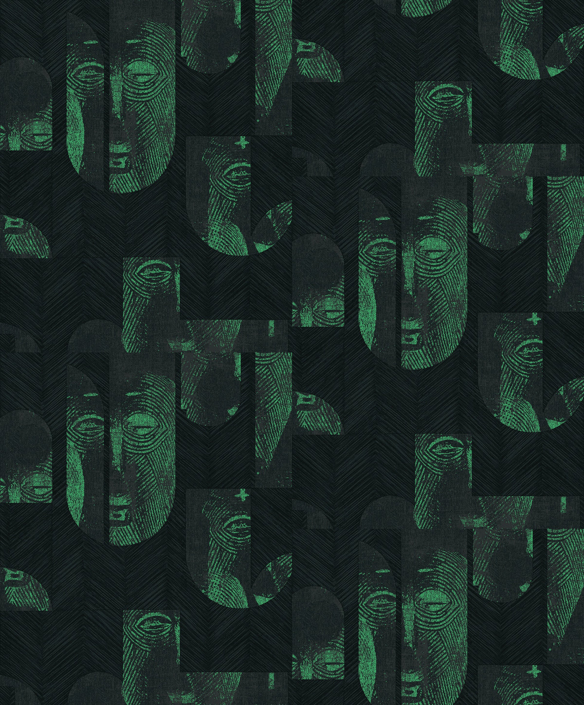 Masureel behang Mask Jungle