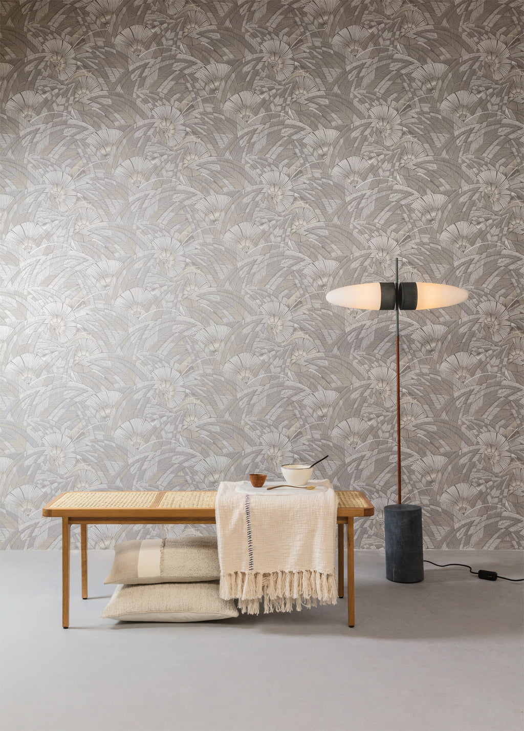 Masureel behang Bali Rock in interieur