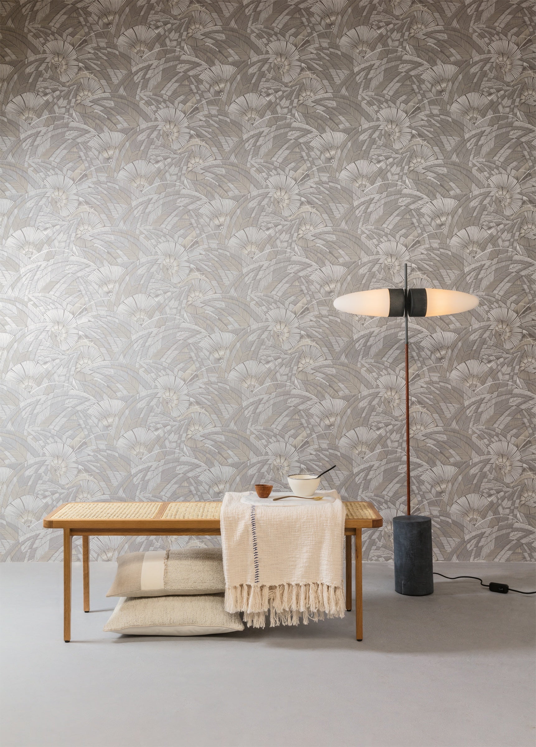 Masureel behang Bali Rock in interieur