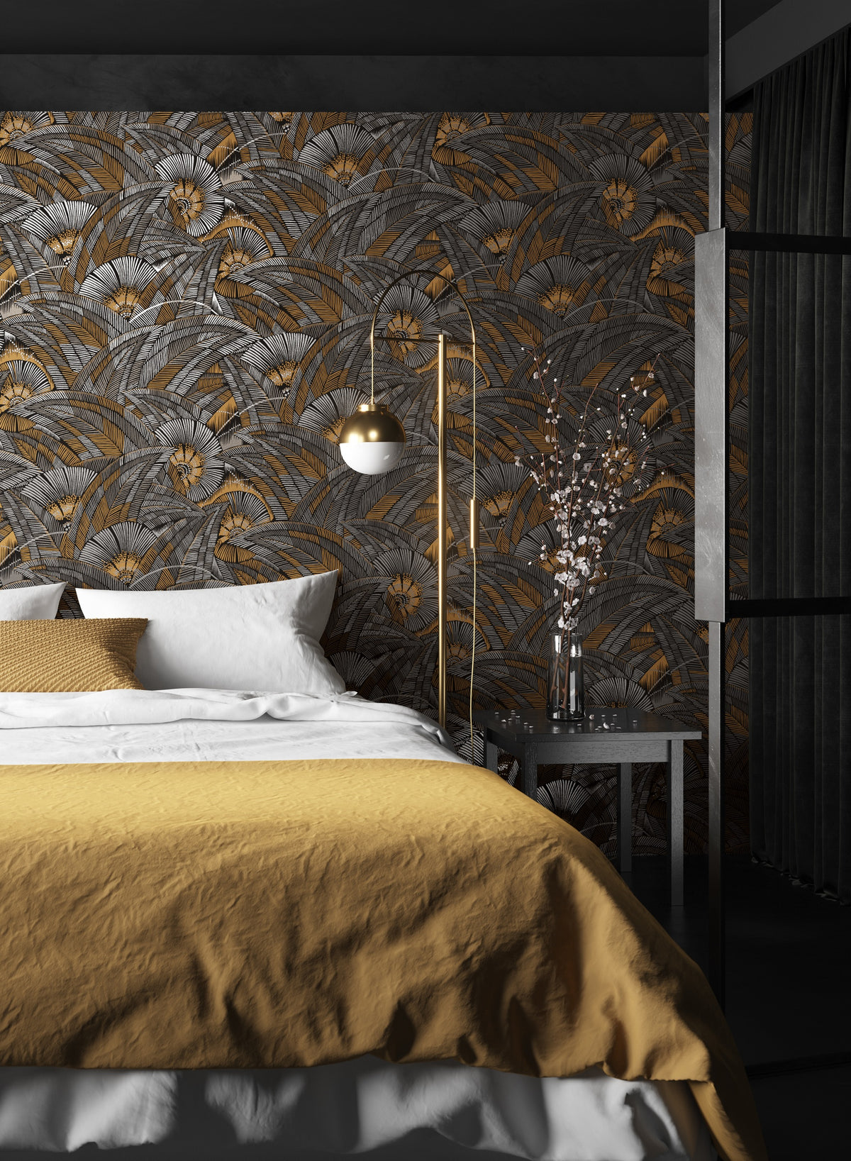 Masureel behang Bali Bamboo in interieur