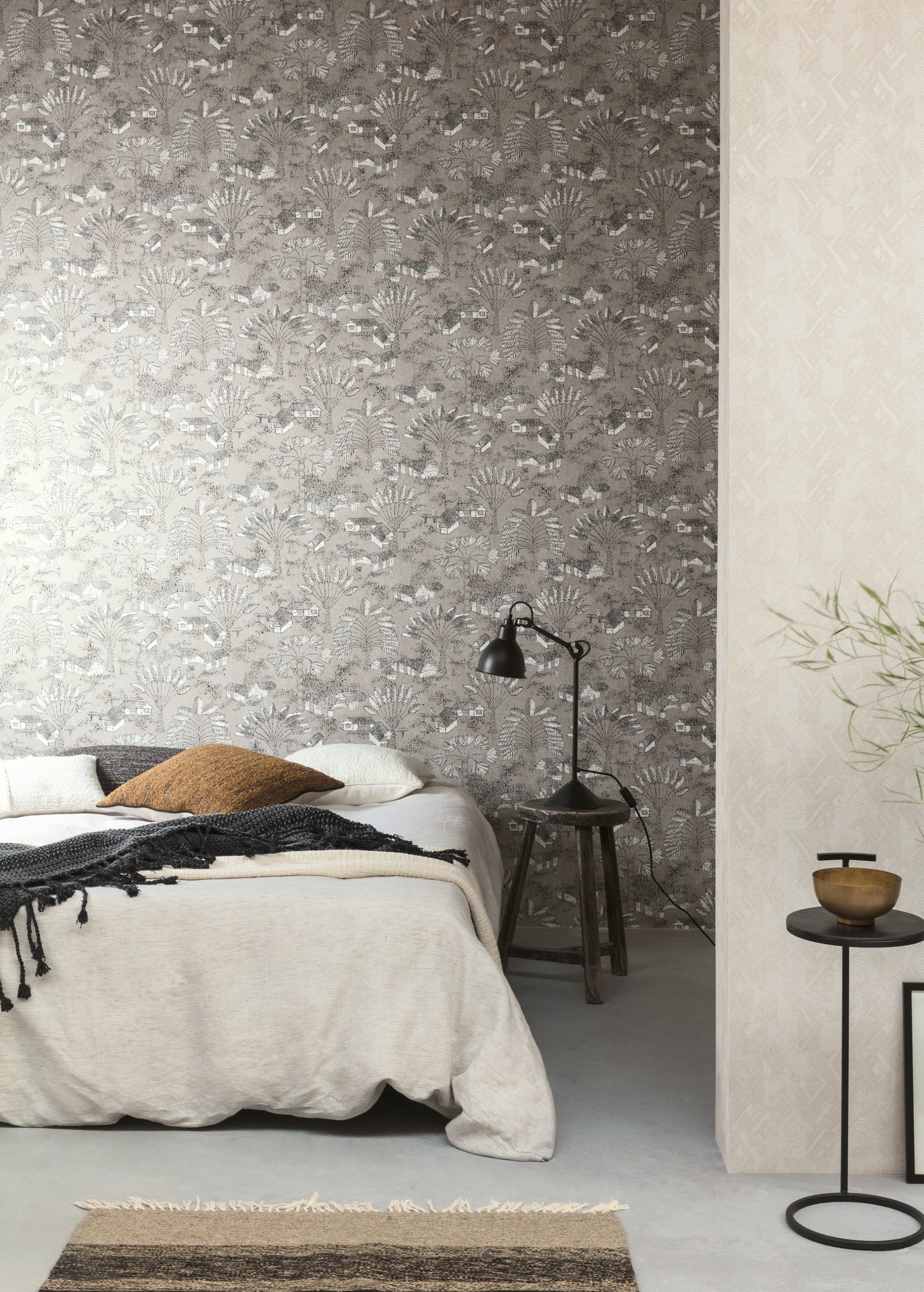 Masureel behang TRI702 Louam in interieur