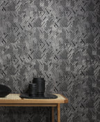 Masureel behang Manu Night in interieur