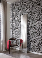 Masureel behang Bodie Dark in interieur