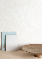 Masureel behang Madita White in interieur