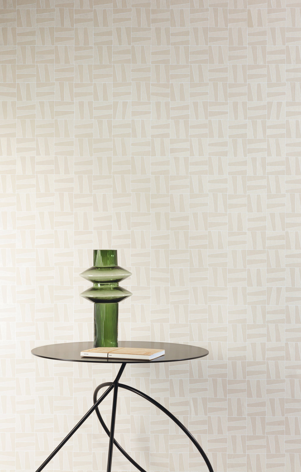 Masureel behang Olan Oyster in interieur