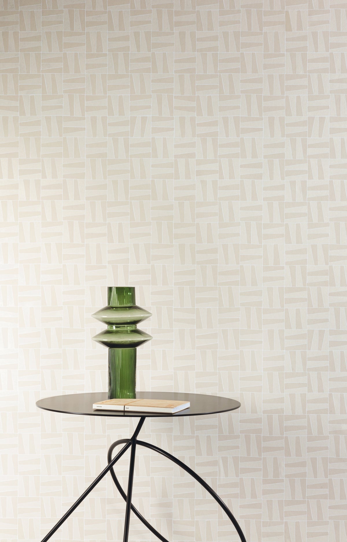 Masureel behang Olan Oyster in interieur