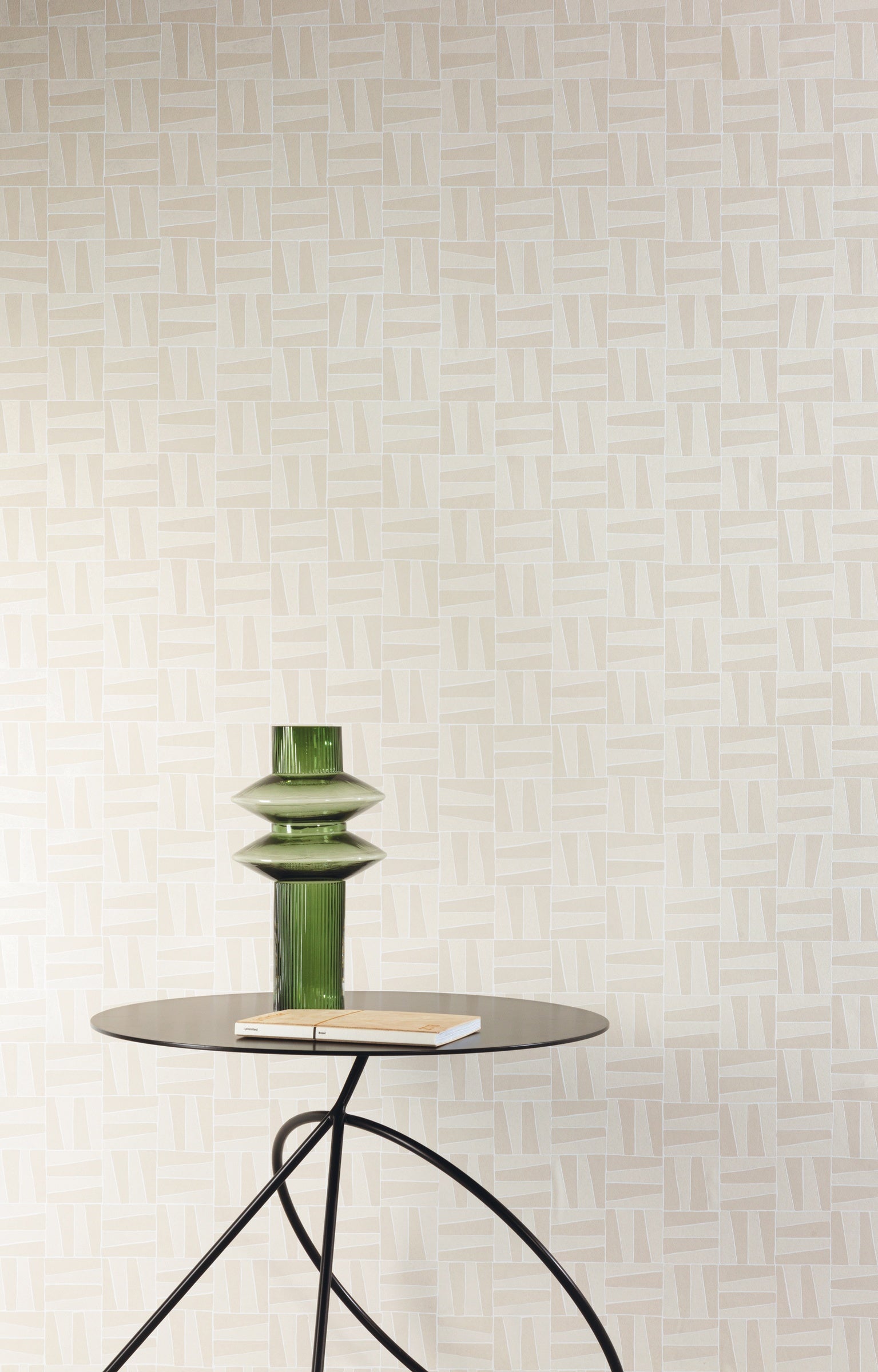 Masureel behang Olan Oyster in interieur