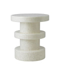 Normann Copenhagen Bijzettafel Bit Stool Stack Wit-Wit