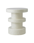 Normann Copenhagen Bijzettafel Bit Stool Stack Wit-Wit