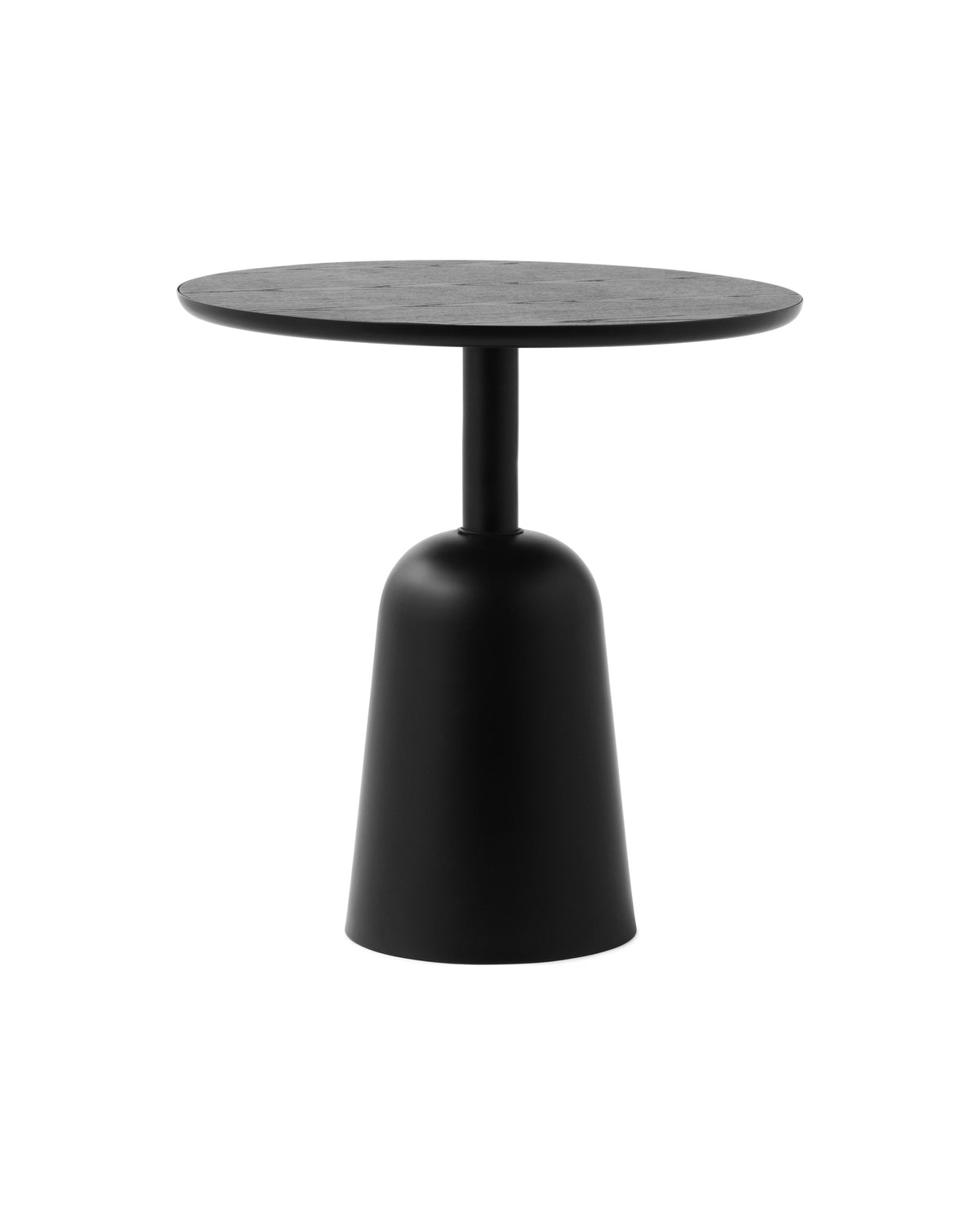 Normann Copenhagen Bijzettafel Turn Table Zwart Verstelbaar, ander aanzicht