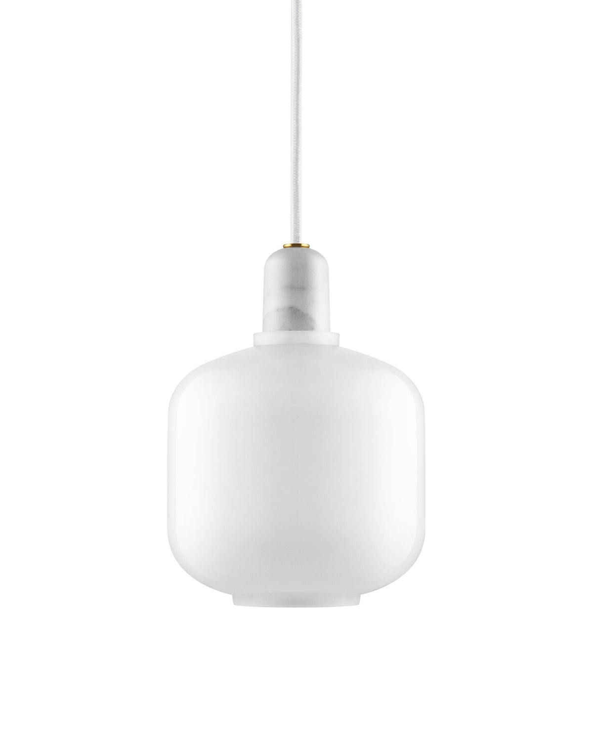 Normann Copenhagen Hanglamp Amp Marble Small Wit-Wit
