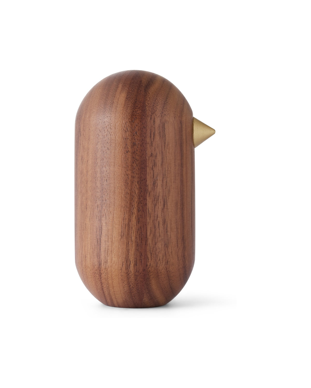 Normann Copenhagen Houten vogel Little Bird Walnoot H 10 x Ø 5,2 cm