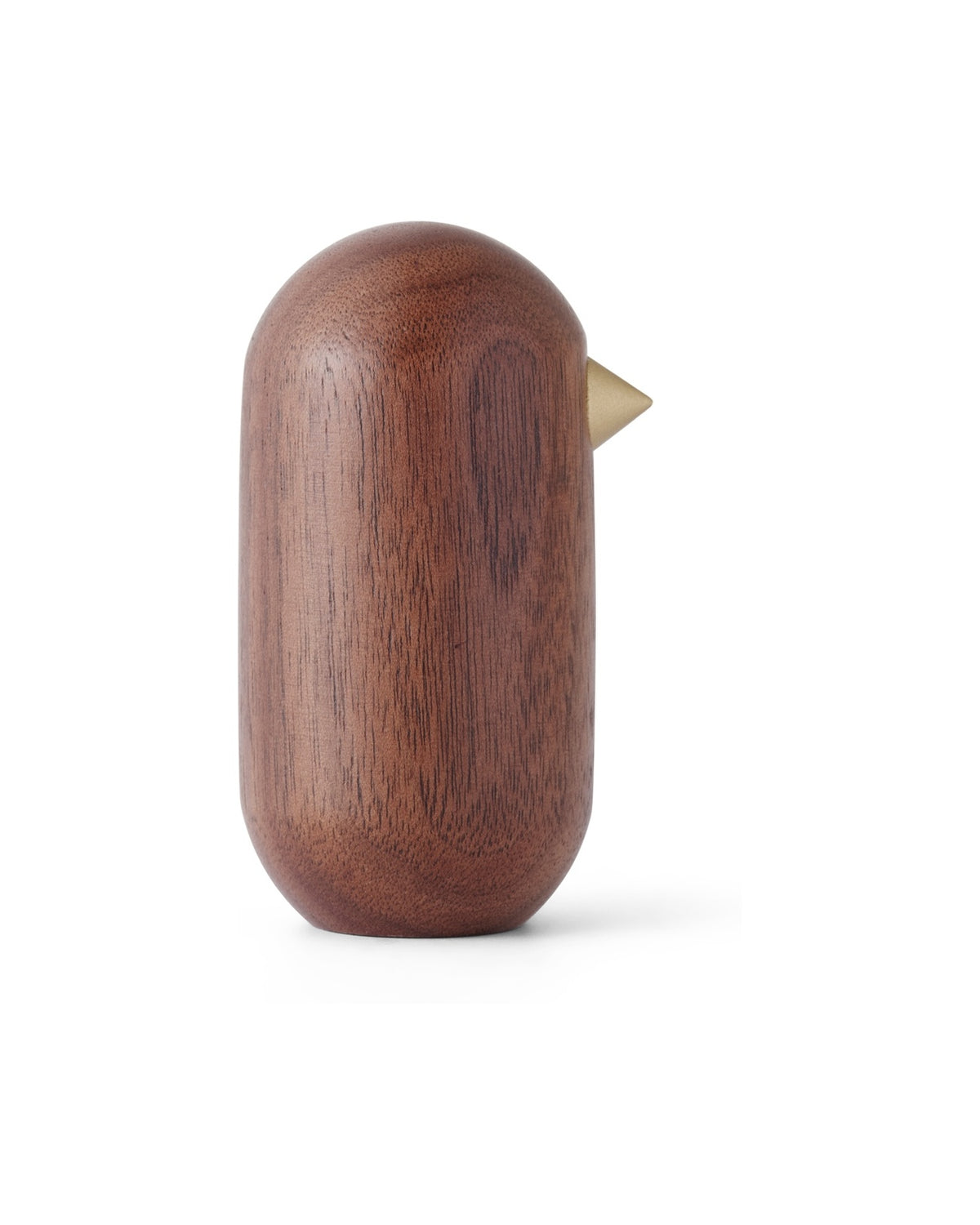 Normann Copenhagen Houten vogel Little Bird Walnoot H 7 x Ø 3,8 cm