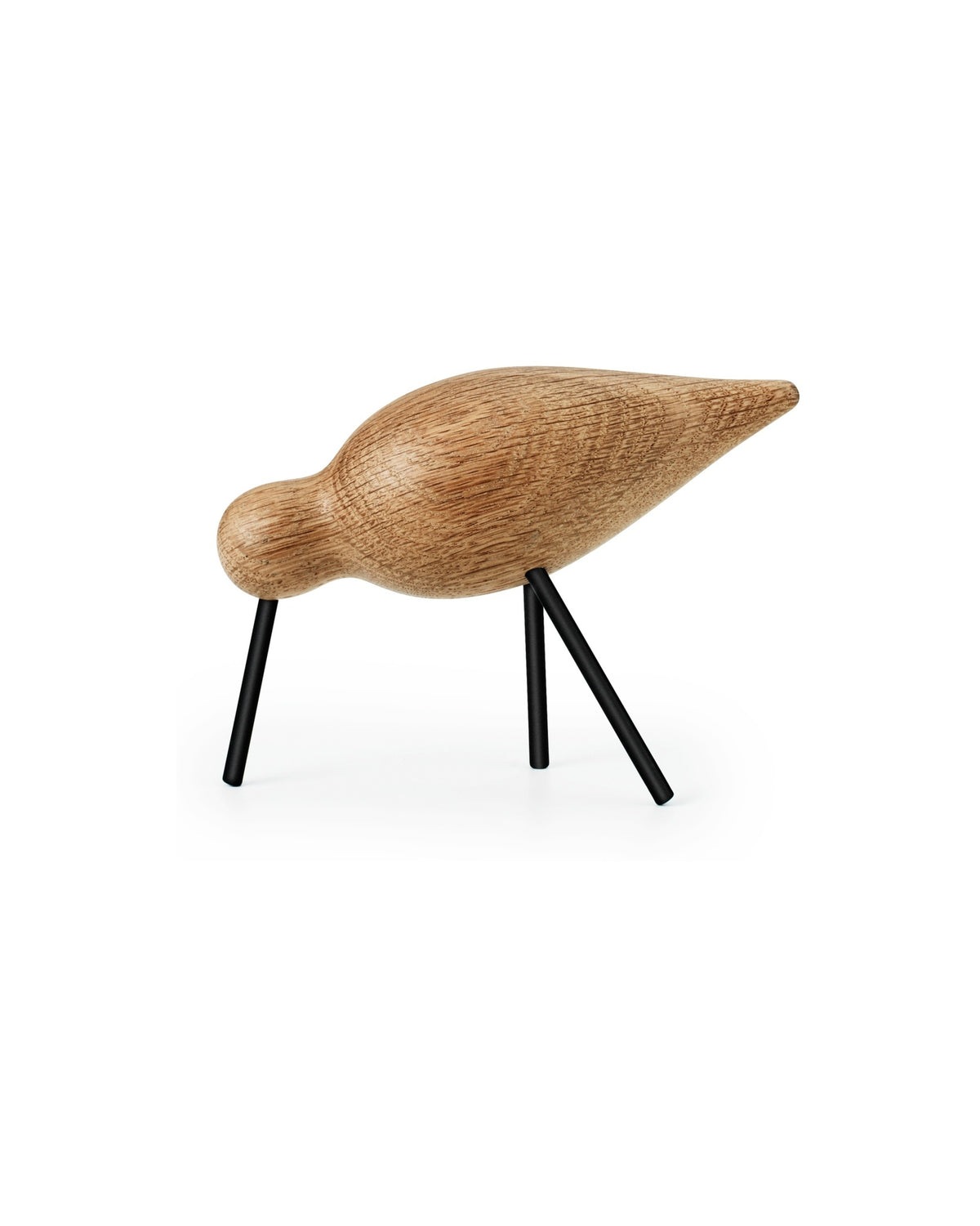 Normann Copenhagen Houten vogel Shorebird Zwart