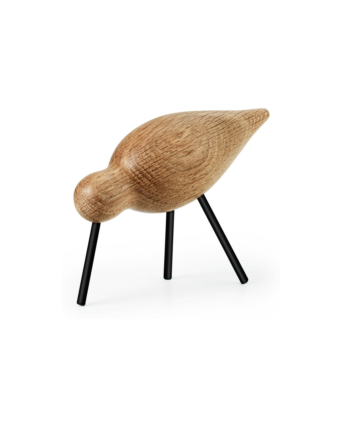 Normann Copenhagen Houten vogel Shorebird Zwart, ander aanzicht