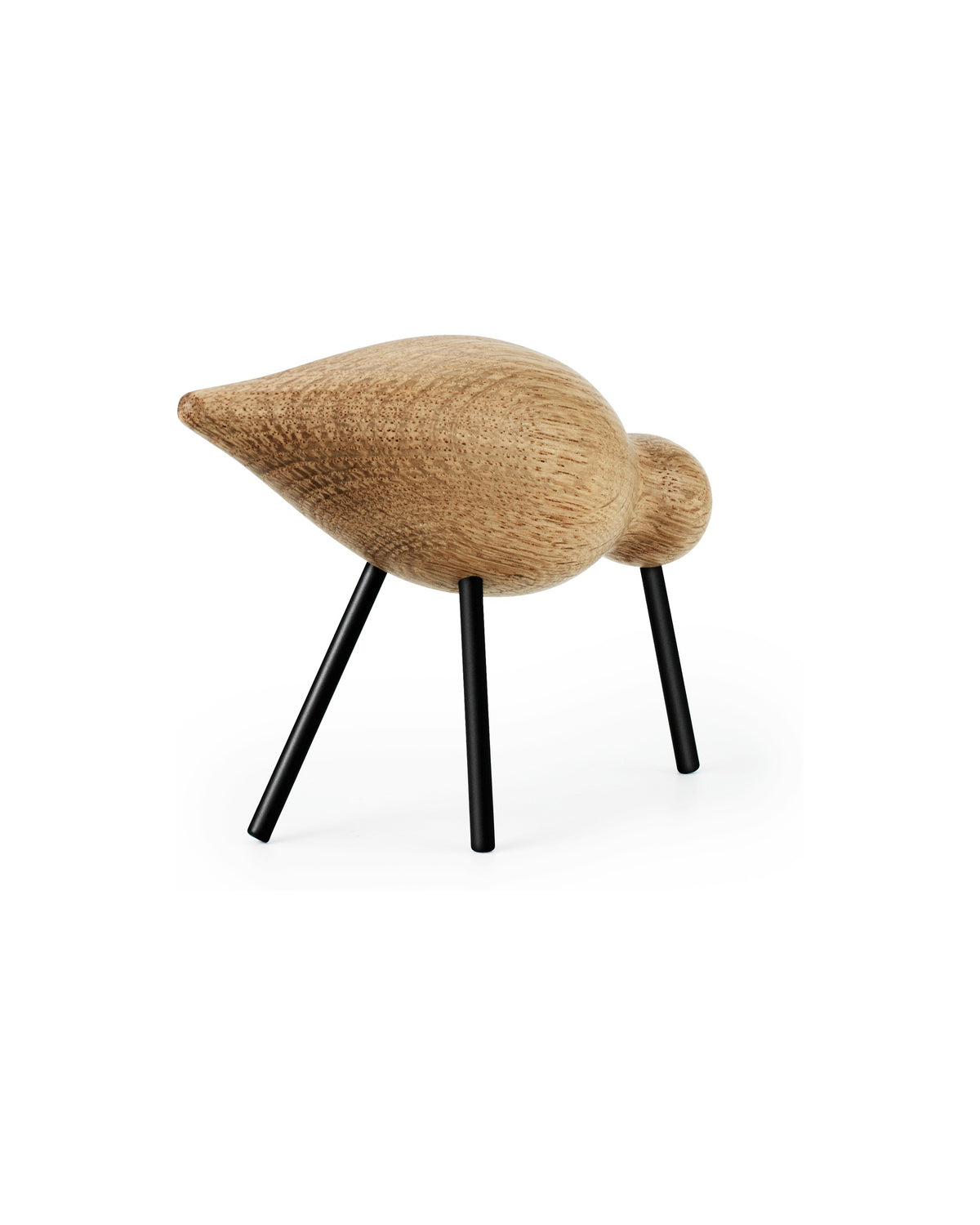 Normann Copenhagen Houten vogel Shorebird Zwart, ander aanzicht
