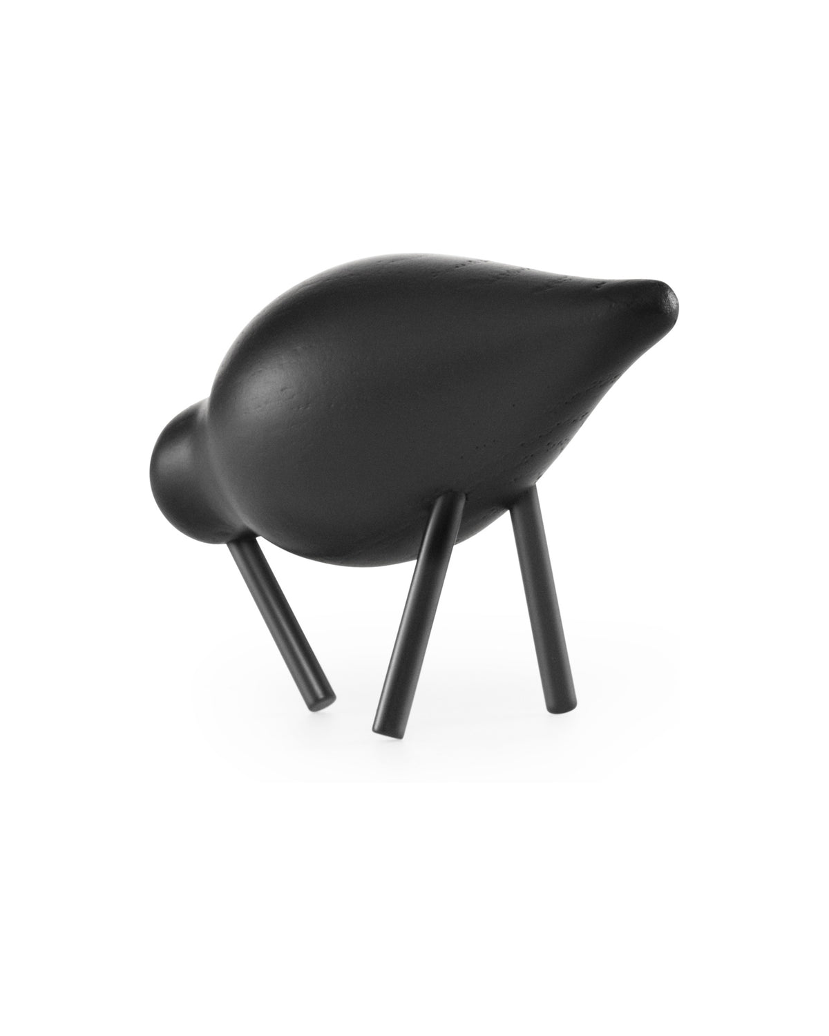 Normann Copenhagen Houten vogel Shorebird Zwart-Zwart