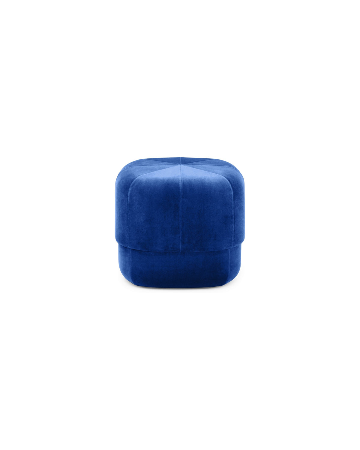 Normann Copenhagen Poef Circus Velour Blauw