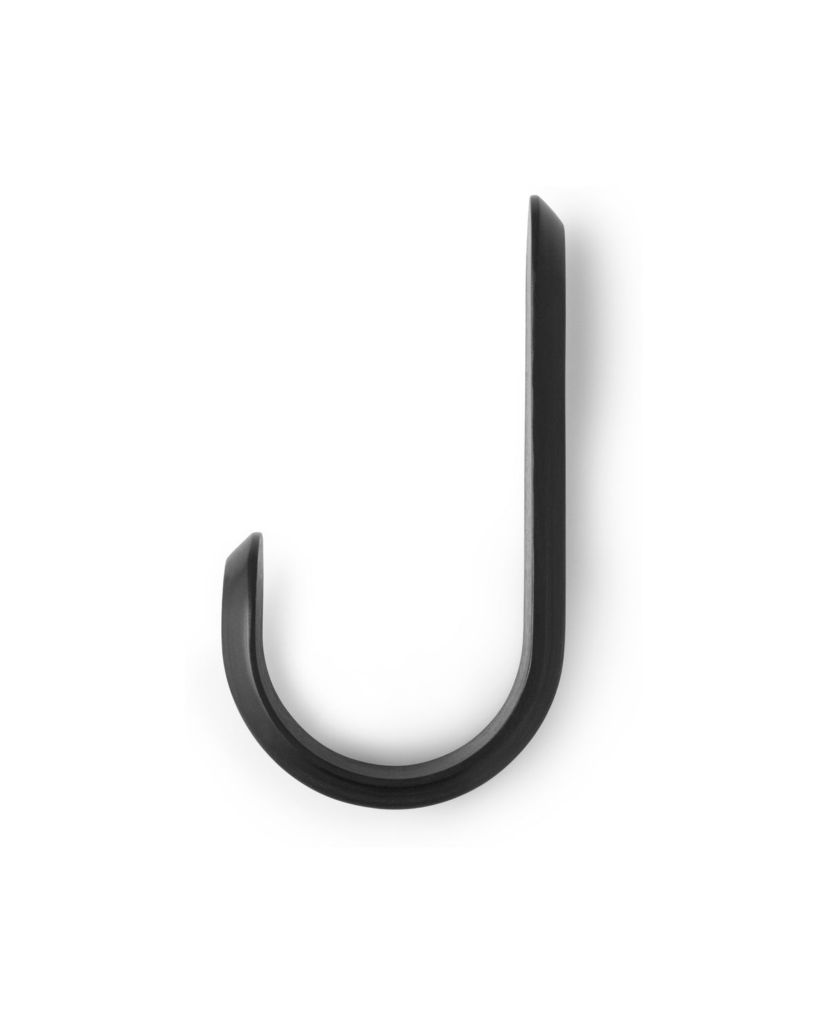 Normann Copenhagen Wandhaak Curve Hook Zwart, ander aanzicht