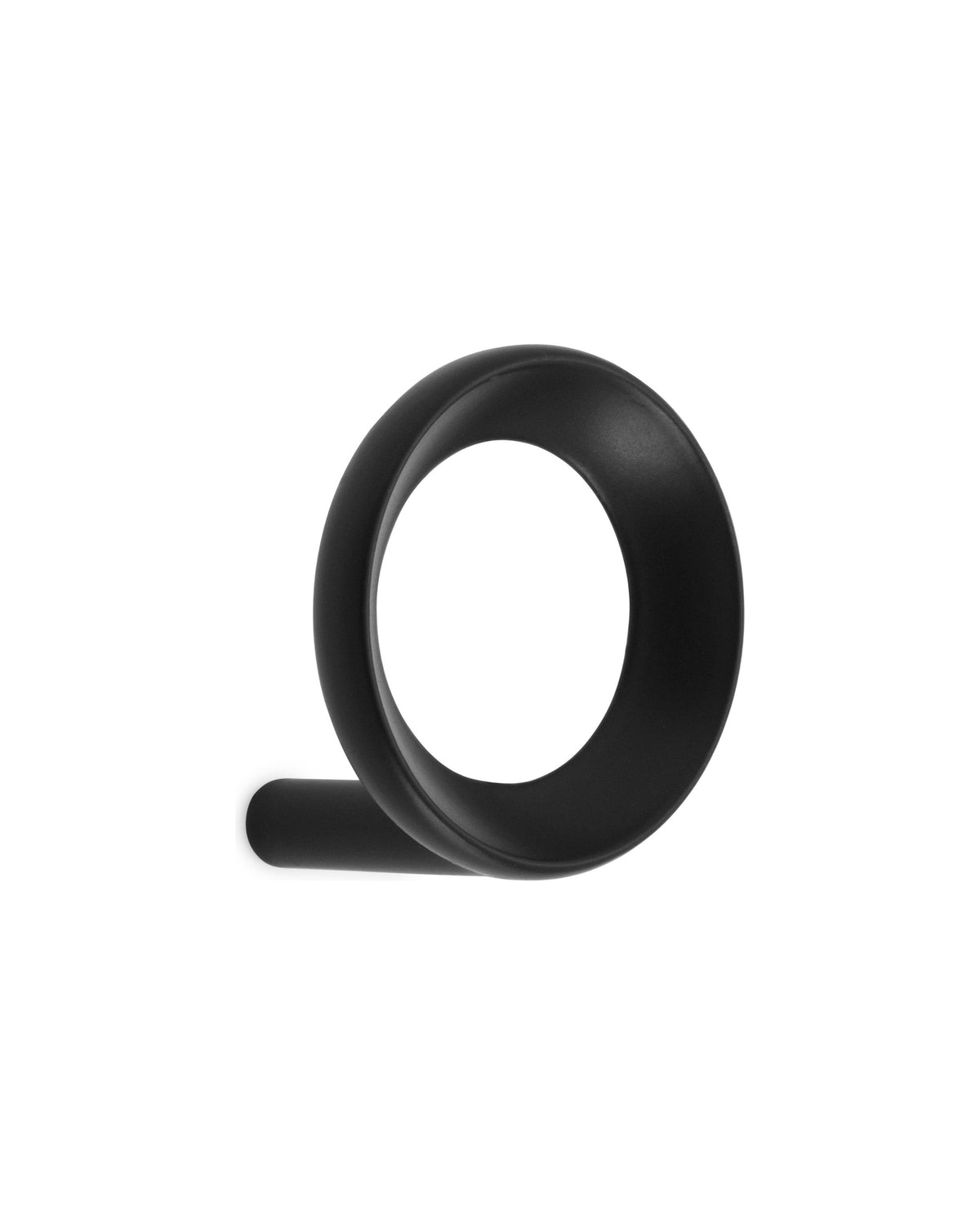 Normann Copenhagen Wandhaak Loop Zwart Ø 4,4 cm