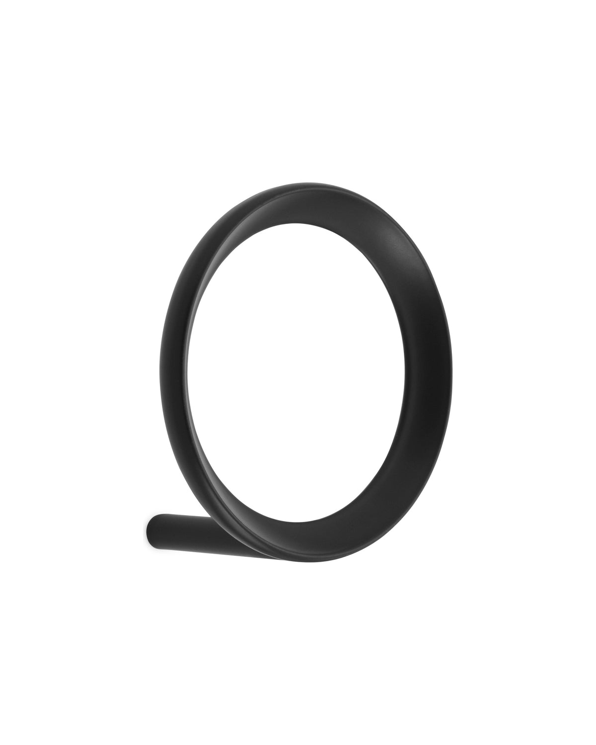 Normann Copenhagen Wandhaak Loop Zwart Ø 9,4 cm