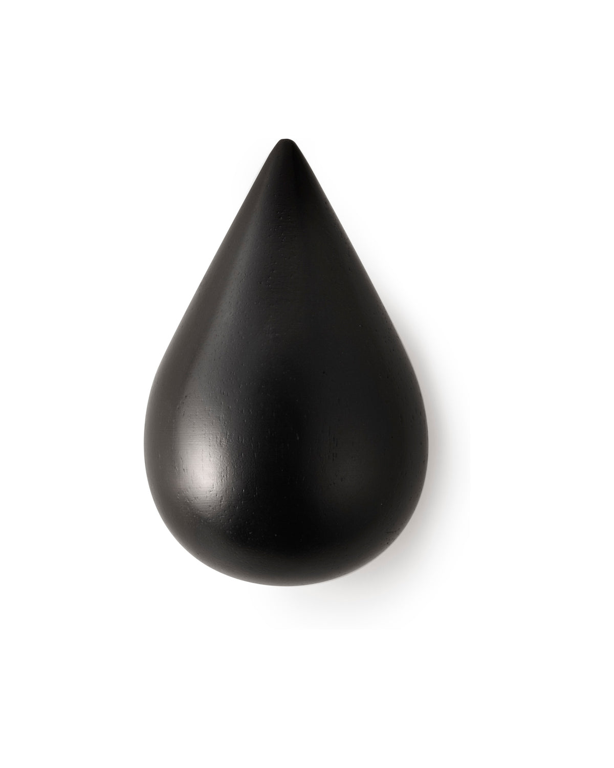 Normann Copenhagen Wandhaken Dropit Hooks Zwart (2 stuks), ander aanzicht