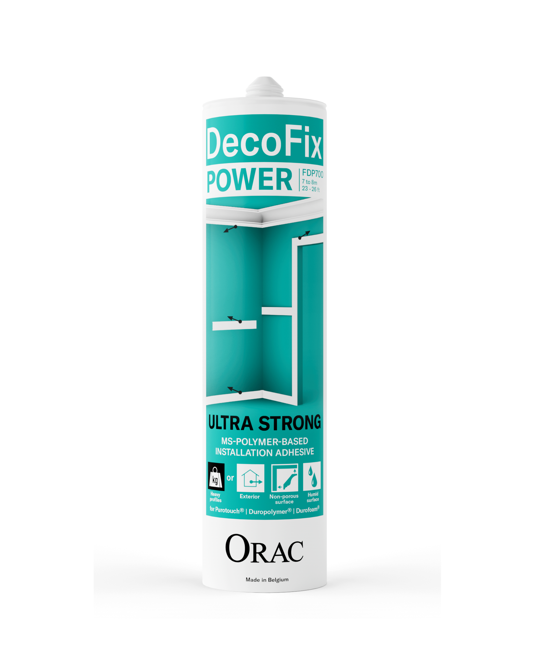 Orac FDP700 Lijm in interieur