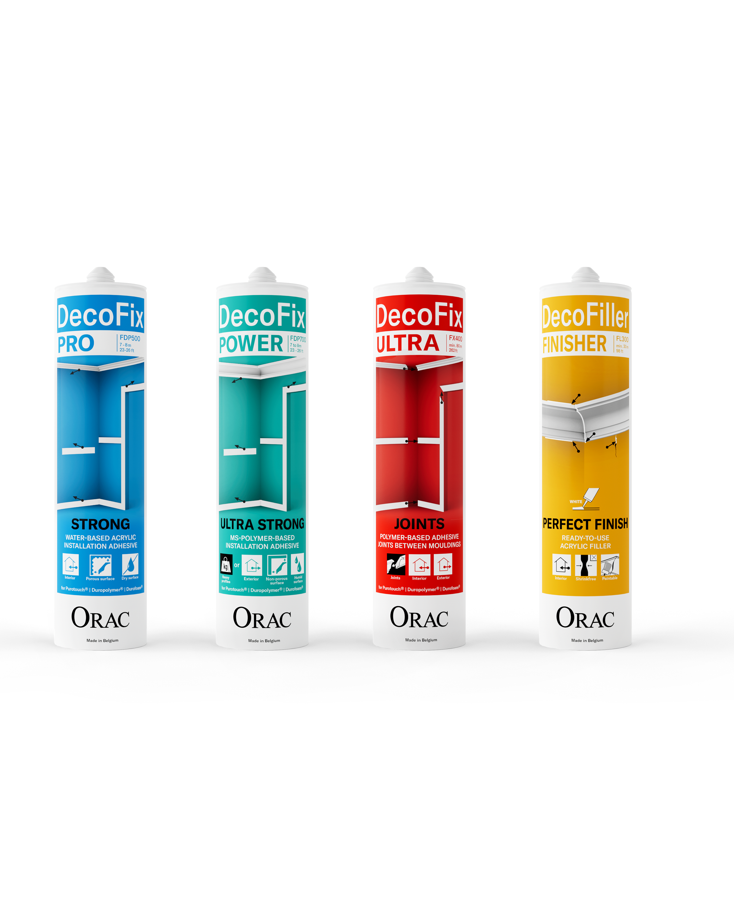 Orac FX400 Lijm in interieur