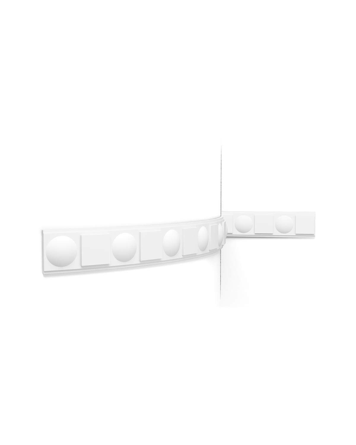 Orac P9902F Paneellijst flexibel profiel