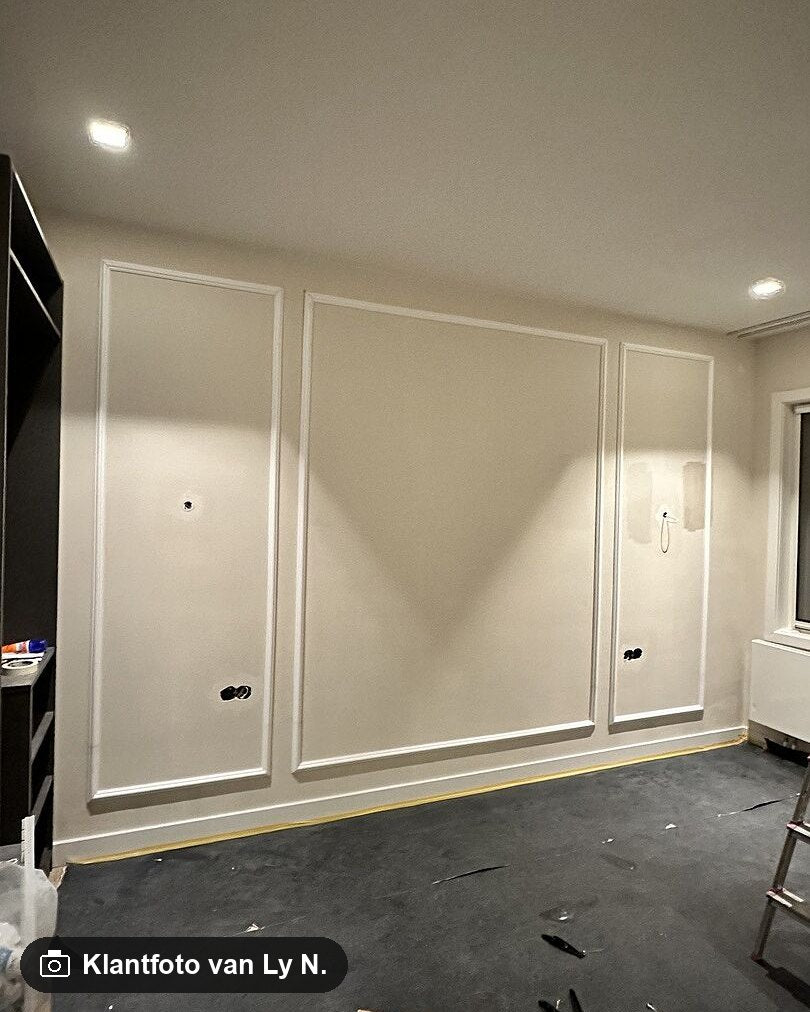 Klantfoto van Ly N. bij Orac PX120 Sierlijst muur