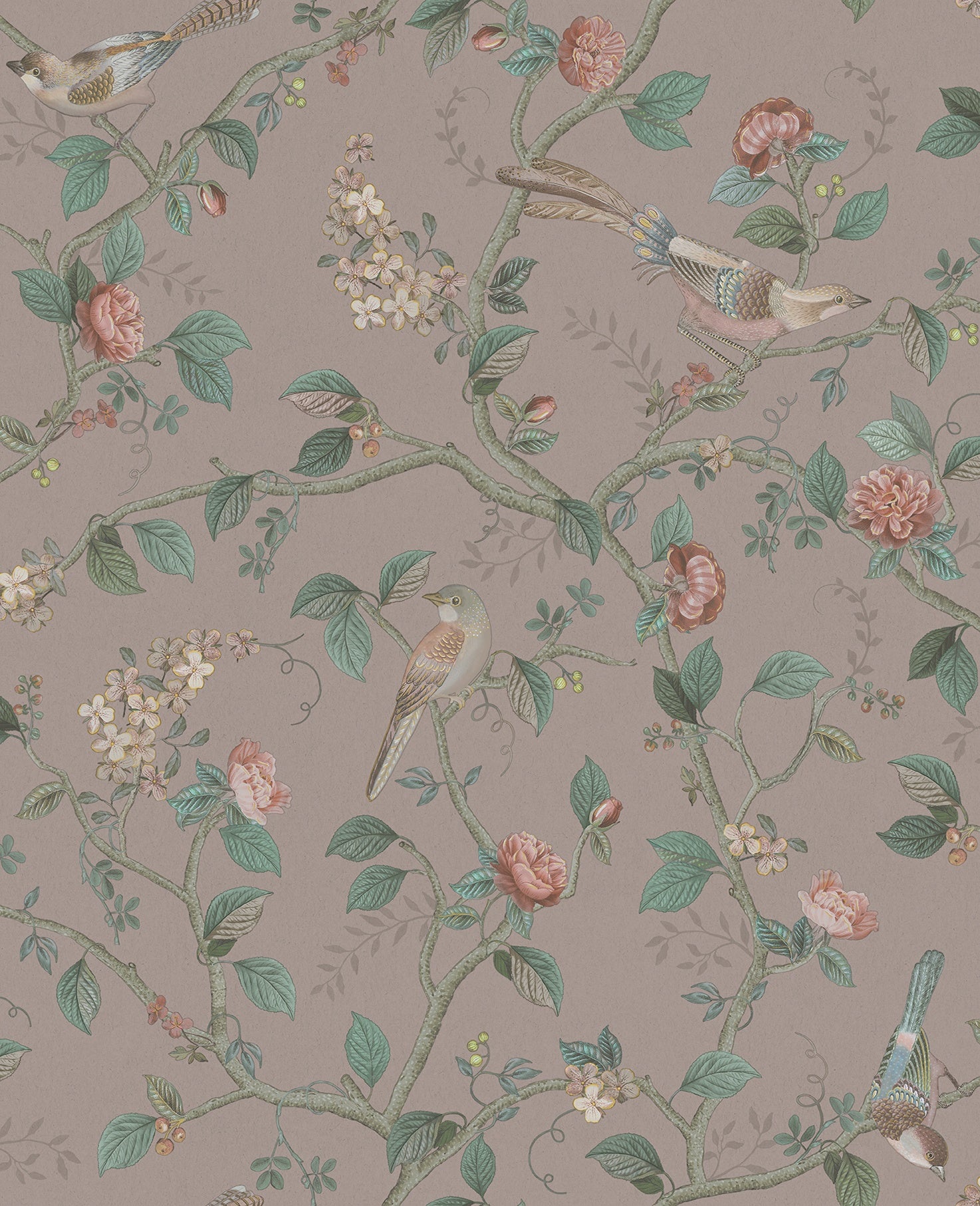 Pip Studio 6 behang Good Nightingale 333122 soft pink