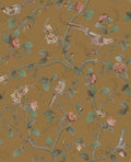 Pip Studio 6 behang Good Nightingale 333125 yellow (staal)