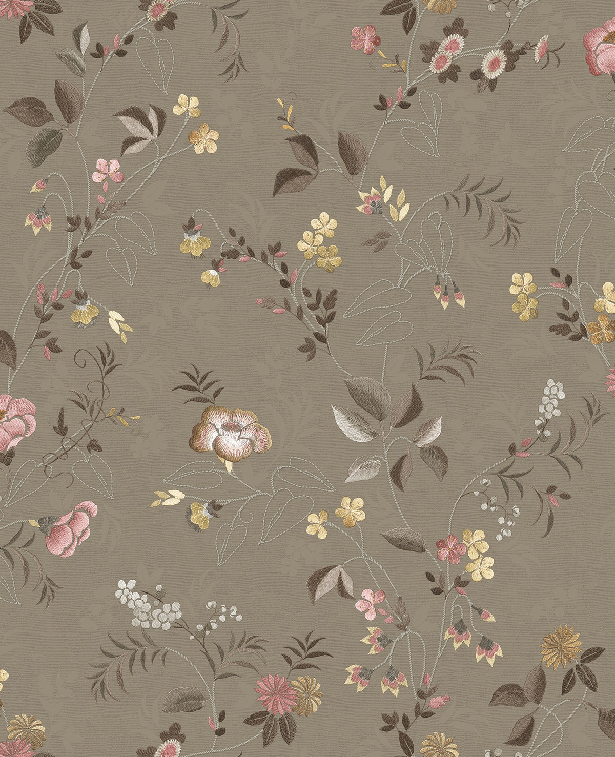 Pip Studio 6 behang Tokyo Blossom 333133 sand