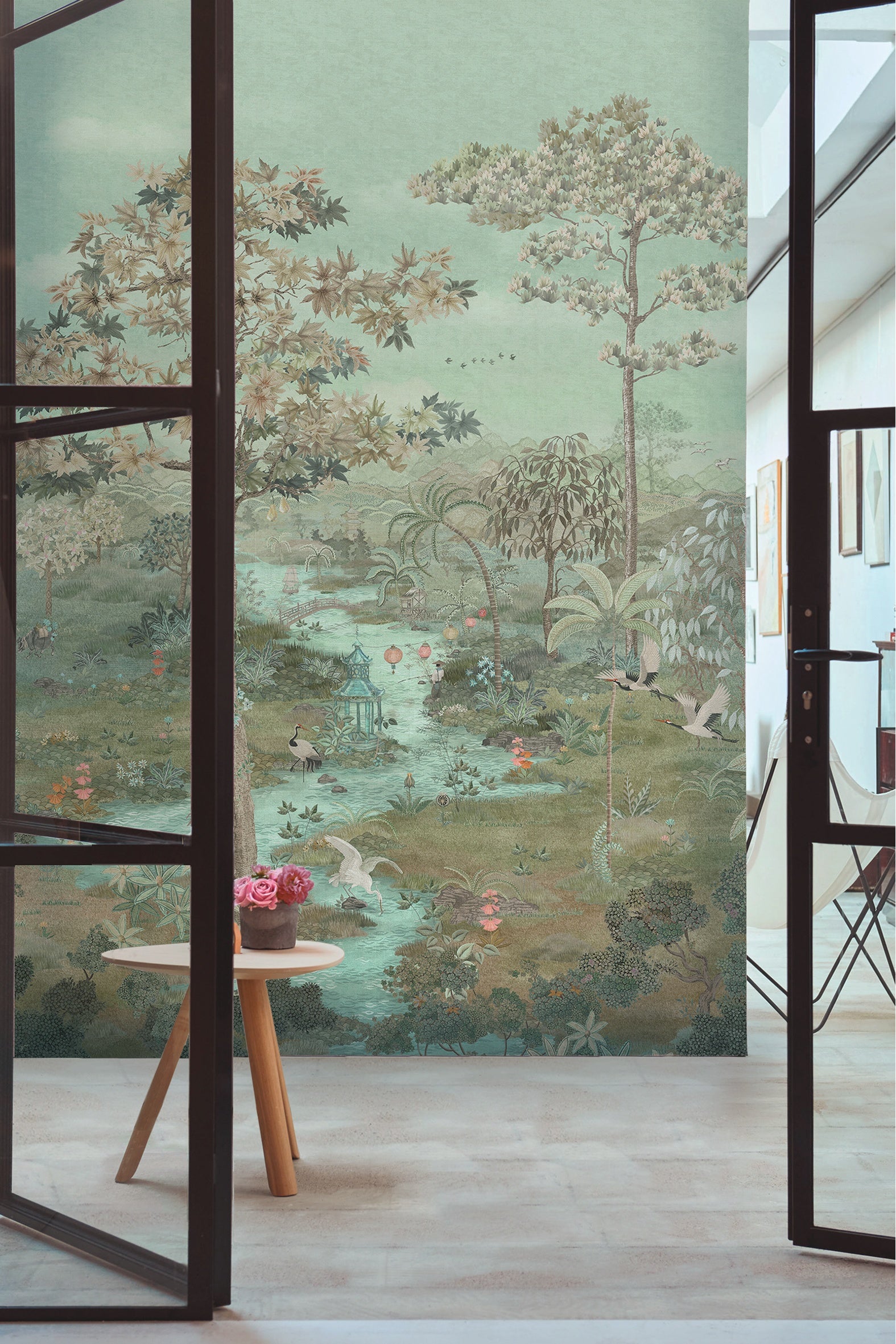 Pip Studio 6 behang Pip Studio Paradise 333160 in interieur