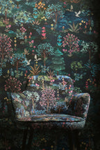 Pip Studio 6 behang Pip Studio Garden 333161 paradise dark blue in interieur