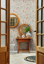 Pip Studio IV behang Spring to Life Khaki 375001 in interieur