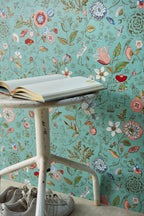 Pip Studio IV behang Spring to Life Light Green 375002 in interieur