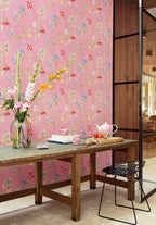 Pip Studio IV behang Cherry Pip Studio Light Pink 375023 in interieur