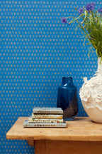 Pip Studio IV behang Lady Bug Dark Blue 375036 in interieur