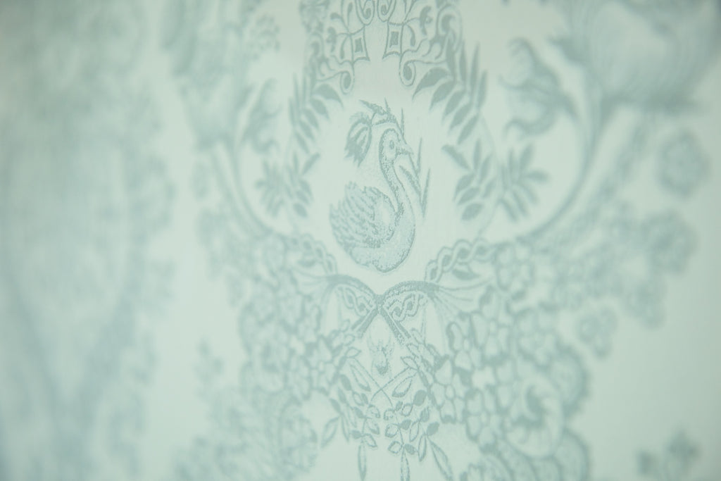 Pip Studio IV behang Lacy Dutch Light Green 375041 in interieur
