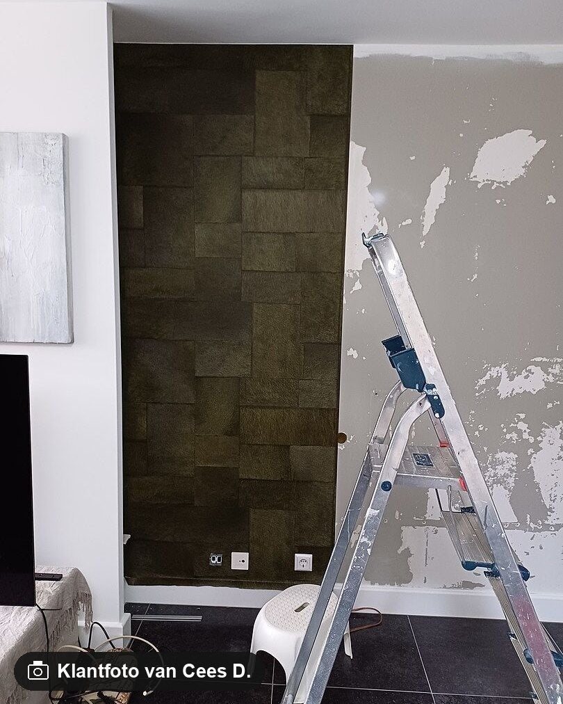 Klantfoto van Cees D. bij Plak-Plak behanglijm voor Vliesbehang M5 - 5 kg