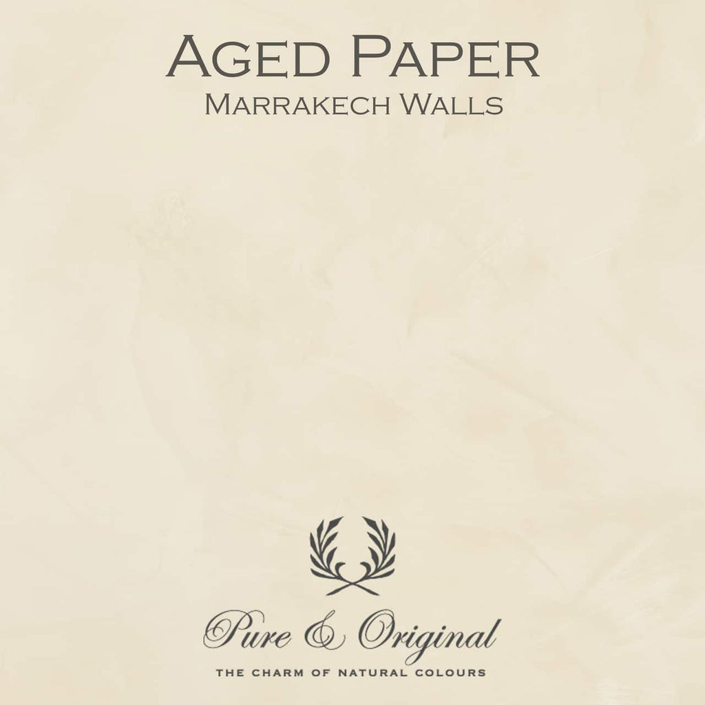 Pure & Original Aged Paper - Marrakech Walls kalkstuc