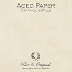 Pure & Original Aged Paper - Marrakech Walls kalkstuc