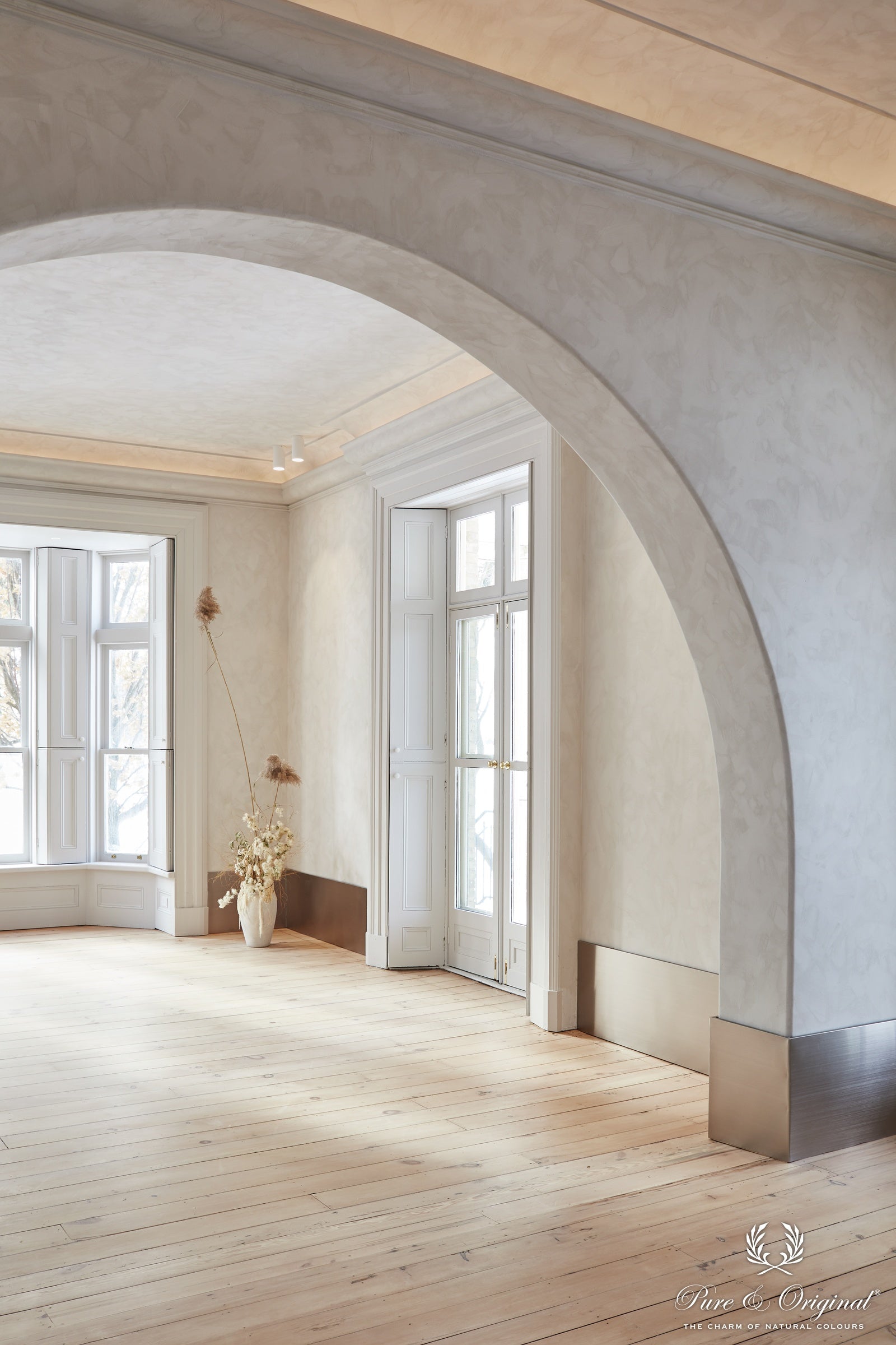 Pure & Original Ashes Fresco kalkverf in interieur