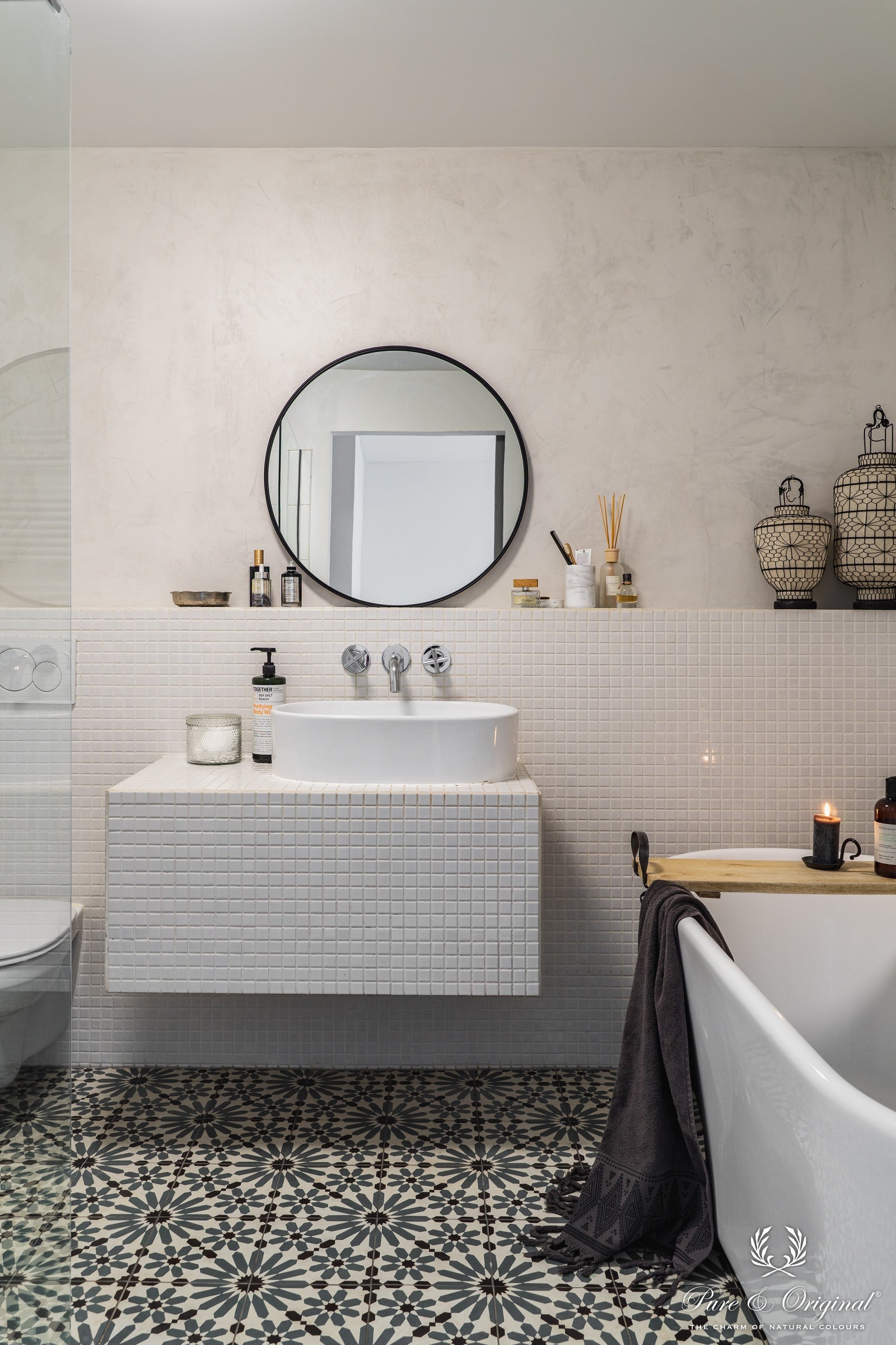 Pure & Original Ashes Marrakech Walls kalkstuc in interieur