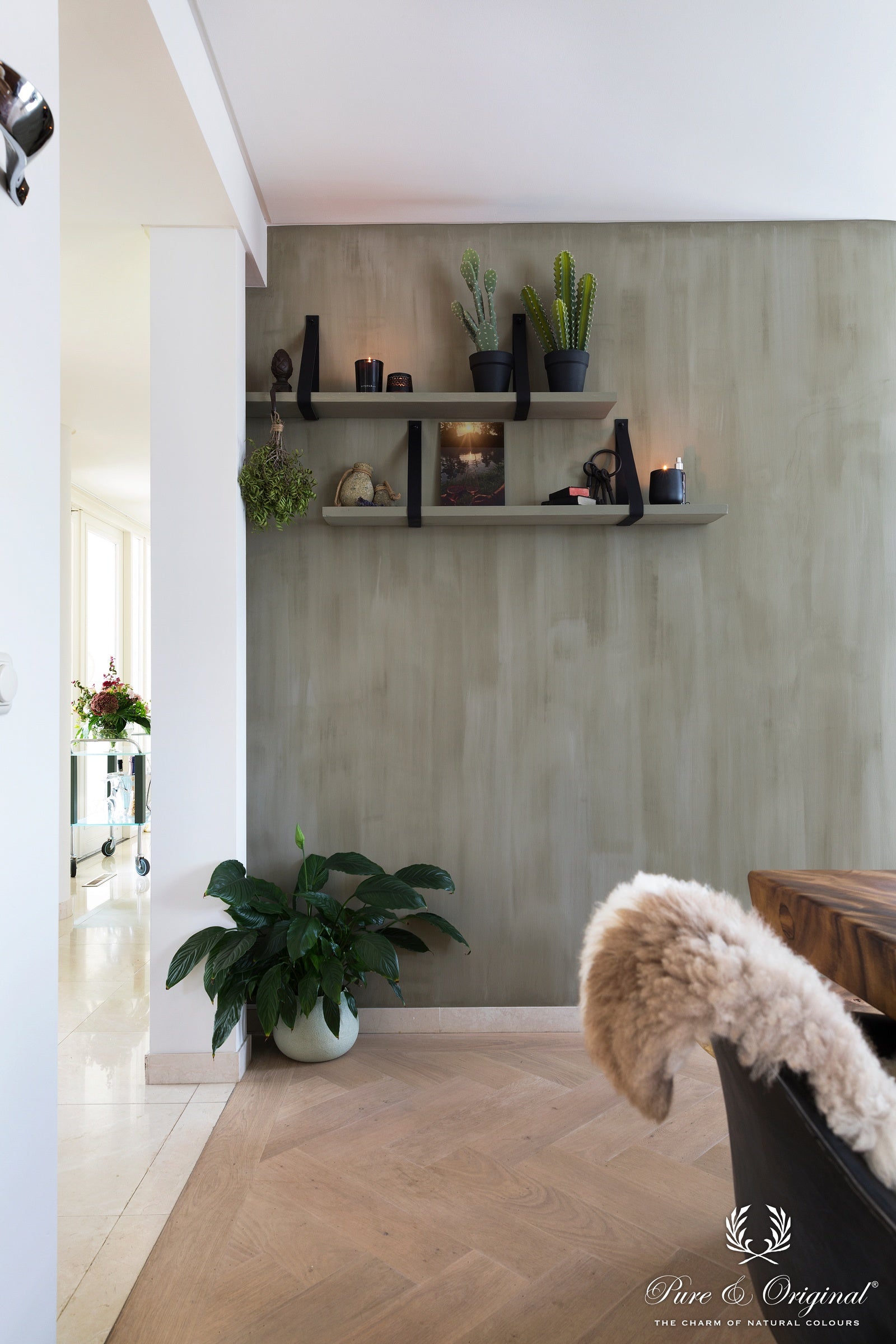 Pure & Original Belgian Wilderness Fresco kalkverf in interieur