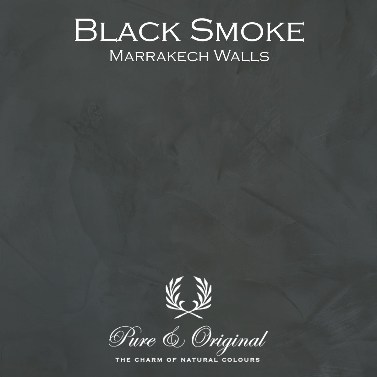Pure & Original Black Smoke - Marrakech Walls kalkstuc