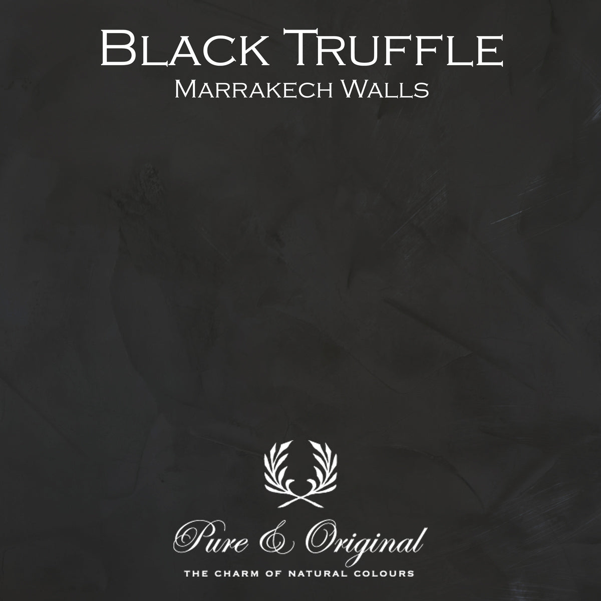 Pure & Original Black Truffle - Marrakech Walls kalkstuc