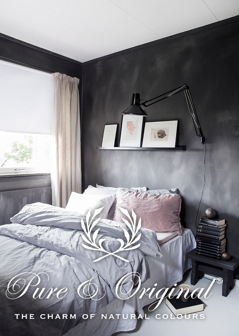 Pure & Original Black Truffle Fresco kalkverf in interieur